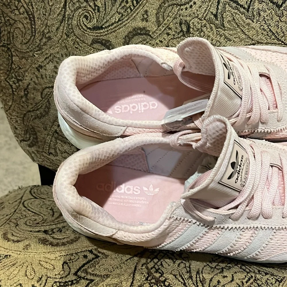 Adidas I-5923 Iniki Shoes Sneakers new D96609 pink Mens Size 12